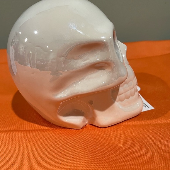 6/$25 White Ceramic Skull Decor - Picture 6 of 12